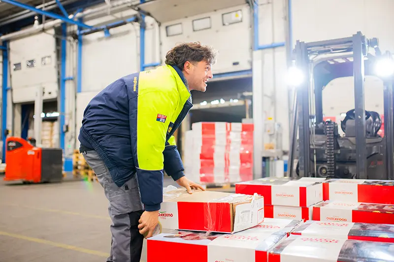 Orderpicker Diepvries